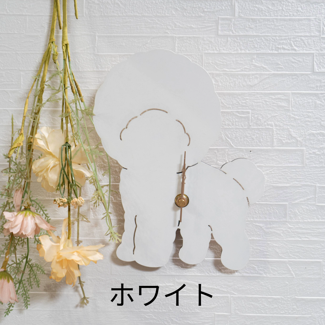 Amazon.co.jp: はみだしワンちゃん 壁掛け時計 イングリッシュ